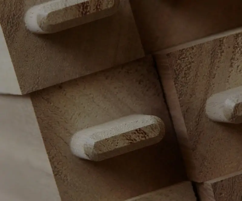 Timber joinery detail